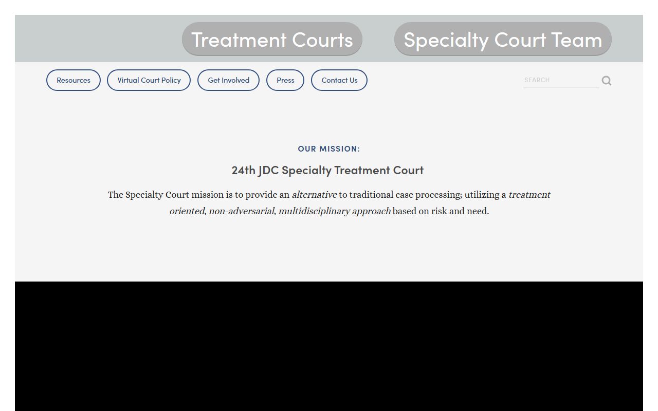Pawnee County District Court specialty treatment court records