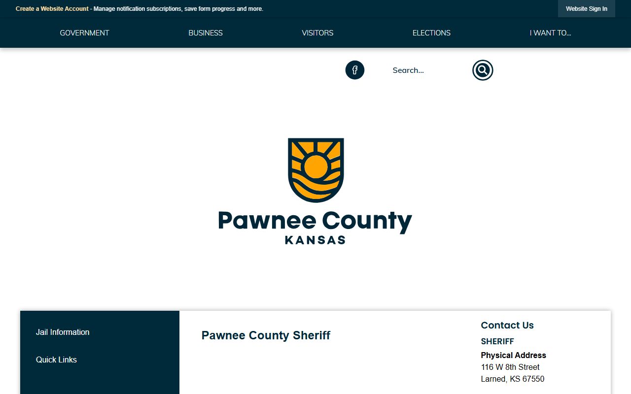 Pawnee County warrant search sheriff office source